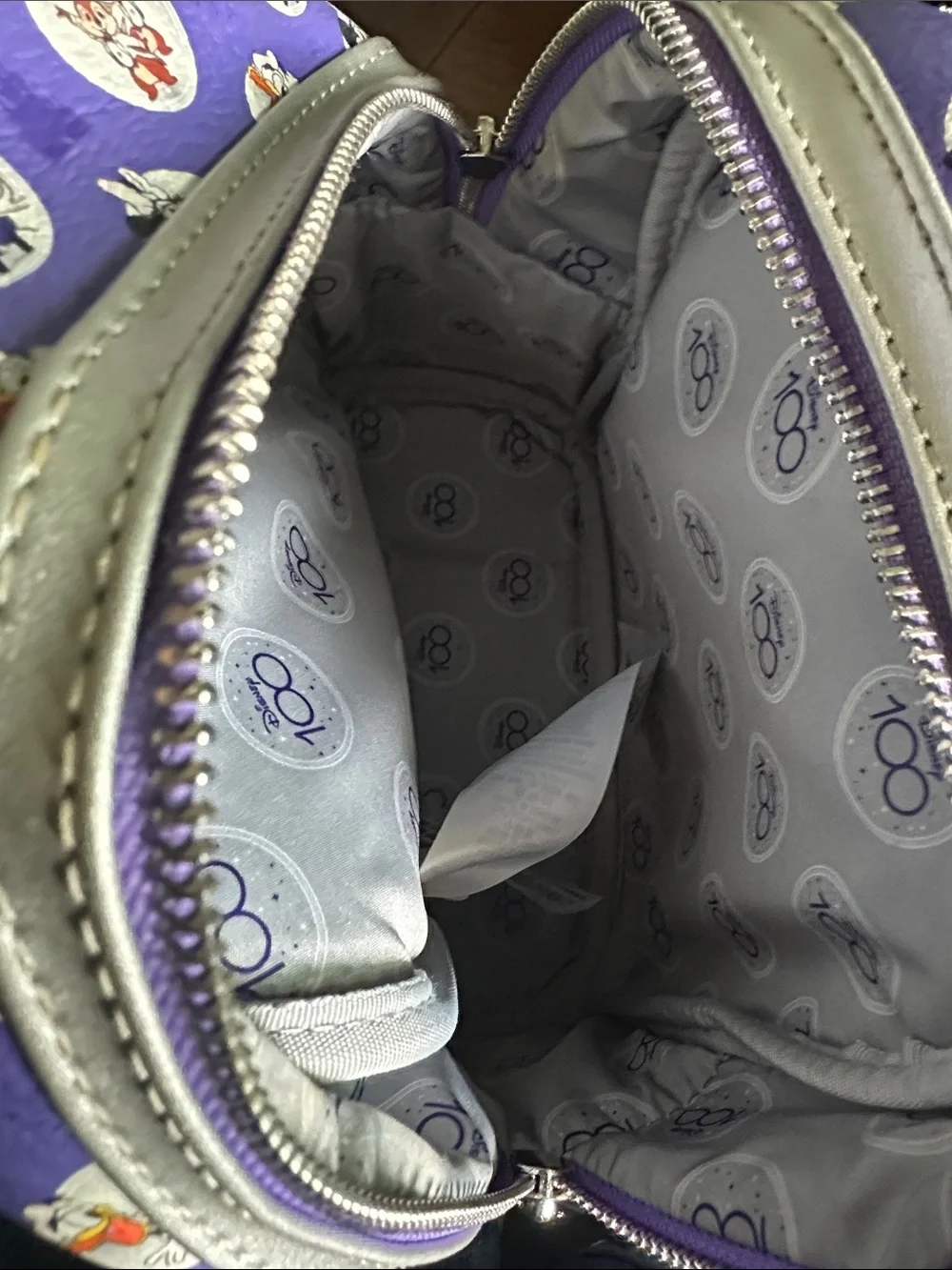 Disney compact purple